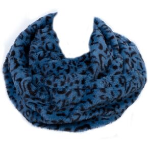 LA CARRIE Womens Leopard Print Infinity Scarf Loop Circle Neck Warmer