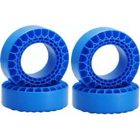 Super Soft 1.3 Inch Blue Silicone Rubber Inserts for 70-74 * 26-28mm Tires (for 74 * 28mm Tires)