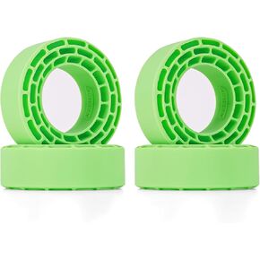 INJORA Silicone Rubber Inserts for 68-72mm 1.3" Tires, 4pcs (Yellow)