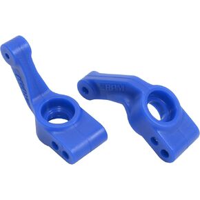 RPM 80385 Rear Bearing Carriers for Slash 2WD, E-Rustler, E-Stampede 2WD and Bandit, Blue