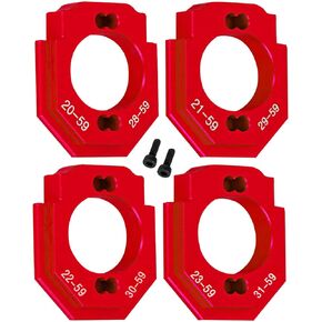RC Aluminium Motor Mount Set Upgrades Part for 1/18 Granite Grom Mega 380 Brushed 4x4 Monster Truck RTR,Motor Heatsink Mount.Navy Blue(Replace:ARA320744)