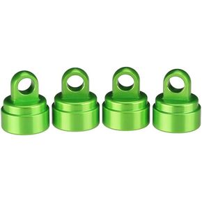 Traxxas 3767G Green-Anodized Aluminum Shock Caps, Fits All Ultra Shocks (Set of 4)
