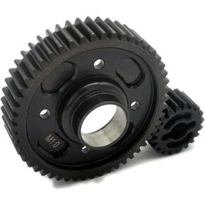 Hard Steel Center Transmission 51T M1.0 Output Gear and 20T Input Gear for Traxxas 1/5 X-Maxx 6S 8S 1/16 XRT 7784X 7785X