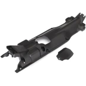 Traxxas Nylon Transmission Skidplate w/ Cover (Black)