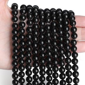 XIANNVXI Multicolor Beads 8mm Crystal Beads 100PCS Natural Stone Beads Round Loose Gemstone Beads for Bracelet Crystal Beads for Jewelry Making Beads Bulk