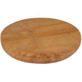Handmade Sandalwood Pata Board Sandal Rubbing Stone Medium Brown