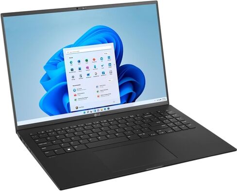 LG gram (2022) Laptop 16Z90Q 16" Display, Intel Evo 12th Gen Core i7, 16GB RAM, 256 GB SSD, Windows 11, Black in Kuwait