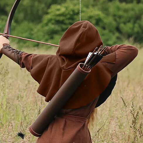 غطاء رأس جوكافور من العصور الوسطى، غطاء رأس عصر النهضة، غطاء رأس قصير للهالوين للنساء والرجال in Kuwait