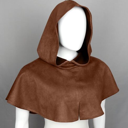 غطاء رأس جوكافور من العصور الوسطى، غطاء رأس عصر النهضة، غطاء رأس قصير للهالوين للنساء والرجال in Kuwait