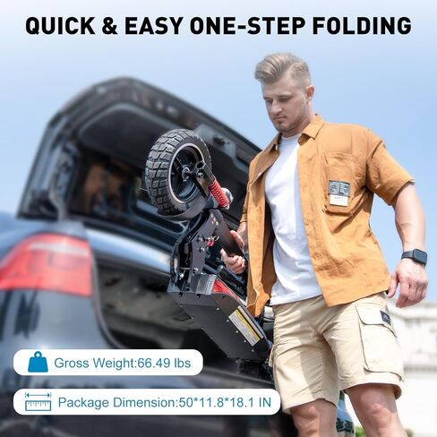 EVERCROSS H5 Electric Scooter, Electric Scooter for Adults with 800W Motor, Up to 28MPH & 25 Miles-10'' Solid Tires, E-Scooter with Seat & Dual Braking in Kuwait