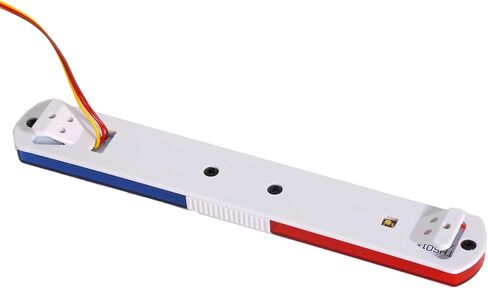 REDSPIDER RC Lights Simulated Warning Lights, Engineering Lights， RC led Lights for 1/10 1/8 1/12 RC Model Car WPL D12 HSP TRX4 Tamiya CC01 D90 Axial SCX10 ﻿ (Red and Blue, 115MM) in Kuwait