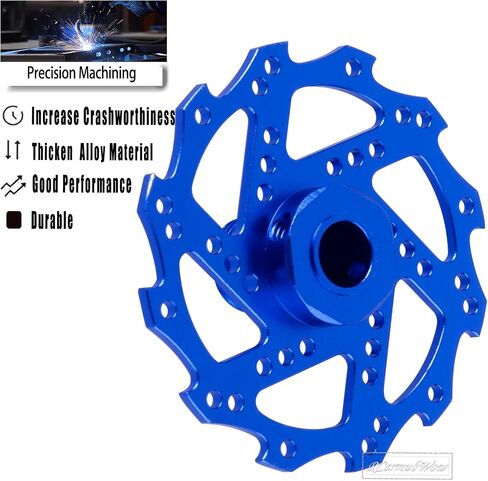 RC Brake Disc w/Hex Upgrades Part for Arrm a 1/7 Infraction 6S BLX,Felony 6S BLX,Limitless,1/8 Typhon 6S BLX,Alloy Aluminium Brake Disc & Hex Hops Up,Red in Saudi Arabia