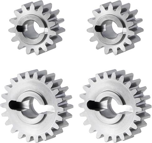 مجموعة تروس بوابة INJORA من الفولاذ المقاوم للصدأ 15/22T و13/24T لبوابة Underdrive لـ 1/18 RC الزاحف Redcat Ascent-18 in Saudi Arabia