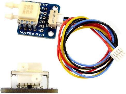 مستشعر سرعة الهواء الرقمي Matek ASPD-4525 4-6 فولت تيار مستمر متوافق مع وحدات التحكم في الطيران F405-WING F411-WING F722-Wing لطائرة سباق RC FPV بدون طيار in Kuwait