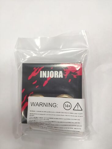 حافة عجلة INJORA 1.0 Plus من النحاس لـ 1/24 1/18 RC الزاحف TRX4M Ascent18 SCX24 FCX24 ترقية (نحاس) in Saudi Arabia