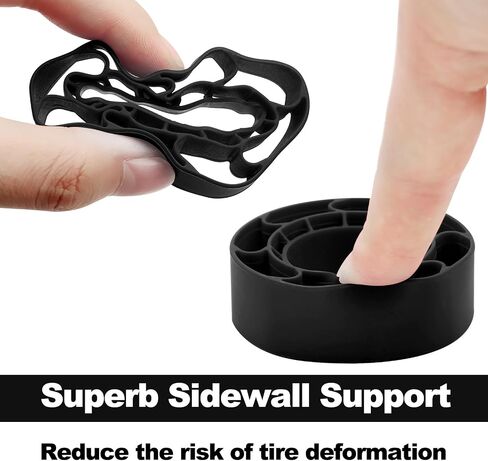 OGRC 1.0 RC Tire Inserts Silicone Rubber Inserts for OD 60-64mm and Width 20-24mm 1.0" Tires (Black) in Saudi Arabia