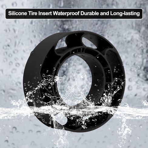 OGRC 1.0 RC Tire Inserts Silicone Rubber Inserts for OD 60-64mm and Width 20-24mm 1.0" Tires (Black) in Saudi Arabia