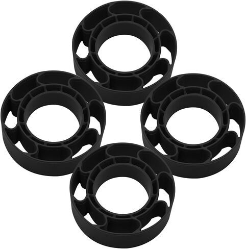 OGRC 1.0 RC Tire Inserts Silicone Rubber Inserts for OD 60-64mm and Width 20-24mm 1.0" Tires (Black) in Saudi Arabia