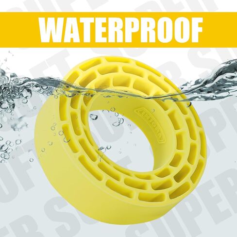 INJORA Silicone Rubber Inserts for 68-72mm 1.3" Tires, 4pcs (Yellow) in Saudi Arabia