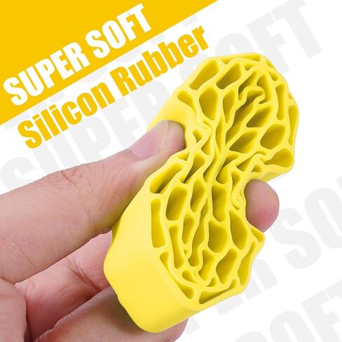 INJORA Silicone Rubber Inserts for 68-72mm 1.3" Tires, 4pcs (Yellow) in Saudi Arabia