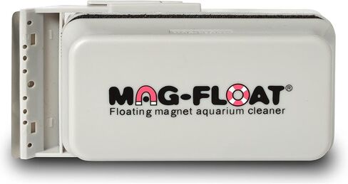 Medium Glass Floating Algae Scraper 125 | Magfloat Magnetic Fish Tank Cleaner | Magnet Scrubber Brush Cleaning Tool for Aquarium in Saudi Arabia