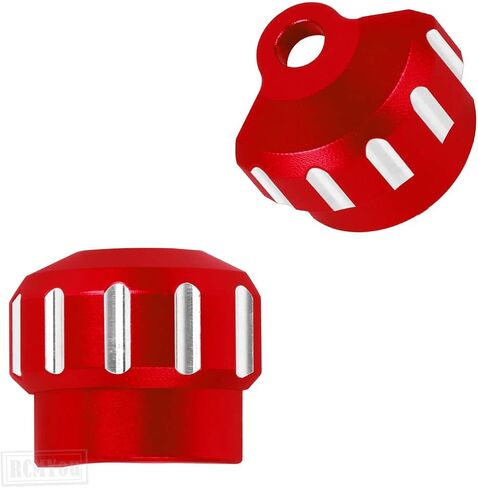 RC Shock Cap Protector & Shock Standoff Upgrades Part for 1/8 Typhon Kraton Outcast Notorious Talion 6S BLX,1/7 Mojave Infraction Felony 6S BLX Limitless,Red in Saudi Arabia