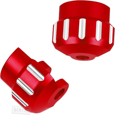 RC Shock Cap Protector & Shock Standoff Upgrades Part for 1/8 Typhon Kraton Outcast Notorious Talion 6S BLX,1/7 Mojave Infraction Felony 6S BLX Limitless,Red in Saudi Arabia