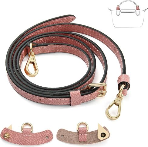 حزام كروس متوافق مع حقيبة Longchamp LP Xtra XS ومجموعة التحويل والأجهزة الذهبية in Saudi Arabia