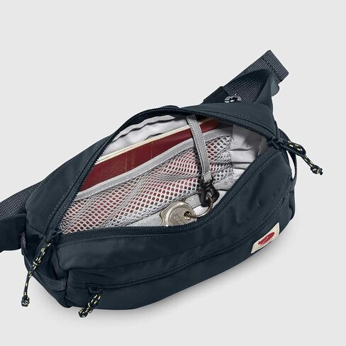 Fjällräven High Coast Hip Pack – Lightweight Waist Pack, Crossbody Sling Bag for Travel, Hiking & Everyday Use, Navy in Saudi Arabia