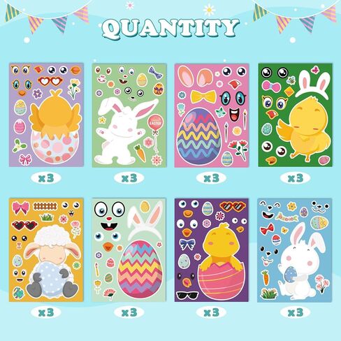 OHOME Halloween Stickers for Kids - Halloween Party Favors - DIY Halloween Crafts Stickers - Halloween Games | Kids Halloween Toys Gifts Treats Decorations Activities Party Supplies(24 Sheets) in Saudi Arabia