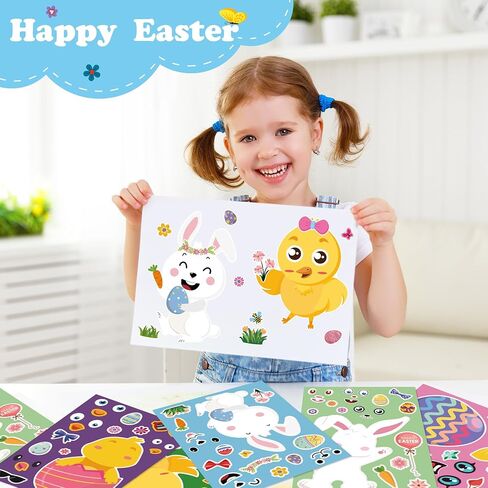 OHOME Halloween Stickers for Kids - Halloween Party Favors - DIY Halloween Crafts Stickers - Halloween Games | Kids Halloween Toys Gifts Treats Decorations Activities Party Supplies(24 Sheets) in Saudi Arabia