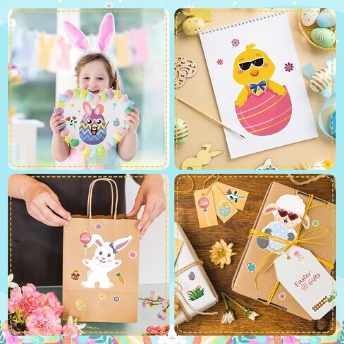 OHOME Halloween Stickers for Kids - Halloween Party Favors - DIY Halloween Crafts Stickers - Halloween Games | Kids Halloween Toys Gifts Treats Decorations Activities Party Supplies(24 Sheets) in Saudi Arabia