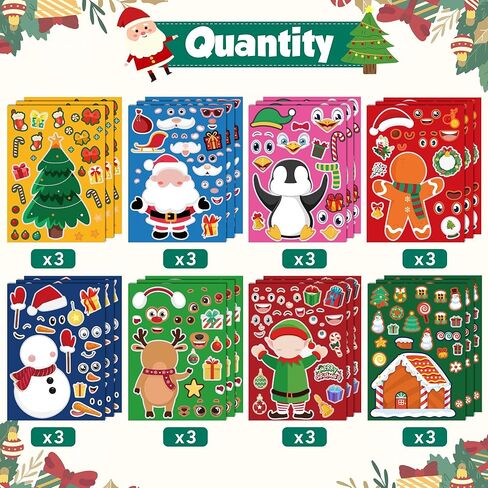 ملصقات OHOME Halloween للأطفال - هدايا حفلات الهالوين - ملصقات حرفية للهالوين - ألعاب الهالوين | هدايا ألعاب الهالوين للأطفال وديكورات ومستلزمات الحفلات (24 ورقة) in Kuwait