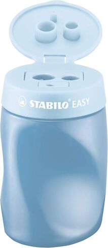 Ergonomic Container Sharpener - STABILO EASYsharpener - 3 in 1 - Left-Handed - Blue in Saudi Arabia