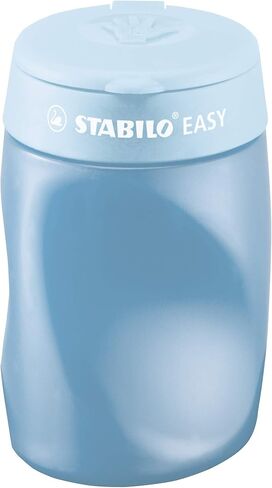 Ergonomic Container Sharpener - STABILO EASYsharpener - 3 in 1 - Left-Handed - Blue in Saudi Arabia