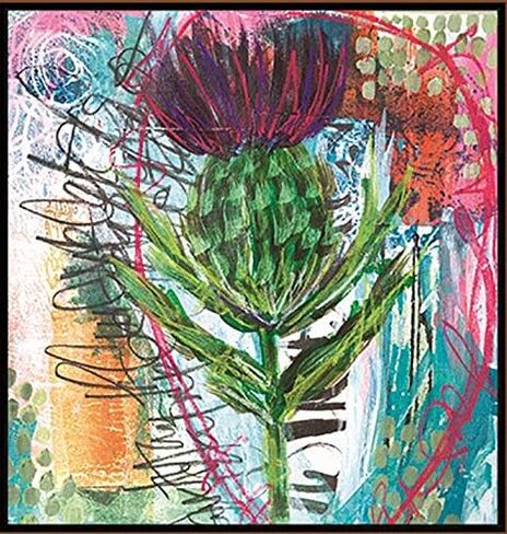Strathmore Mixed Media Paper, 6.2 Oz - 400 Series Mixed Media Pad | Bundled with Embroidery Scissors, 6"X8" Heavyweight Paper, Versatile for Drawing, Painting, Collage, Ideal for Artists [Pack of 4] in Saudi Arabia