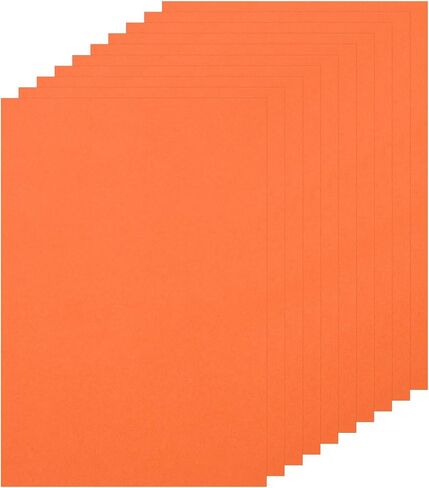 DMiotech 10 Pack 10 x 15 Inch Sanded Pastel Art Papers Orange Cardstock Papers 160GSM Scrapbooking Pastel Papers for Creative Invitations Crafts Office Home DIY in Saudi Arabia