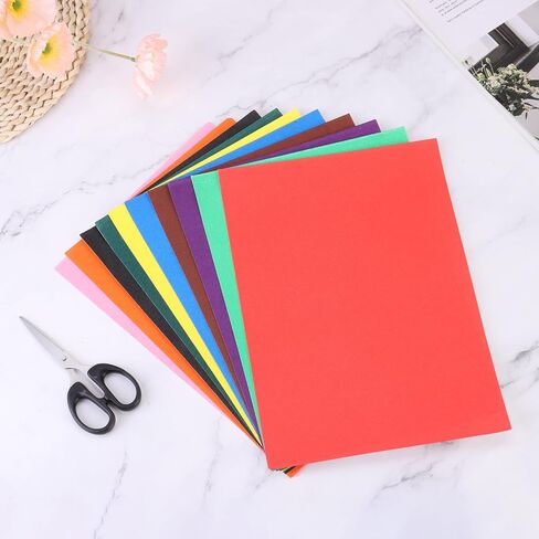 DMiotech 10 Pack 10 x 15 Inch Sanded Pastel Art Papers Orange Cardstock Papers 160GSM Scrapbooking Pastel Papers for Creative Invitations Crafts Office Home DIY in Saudi Arabia