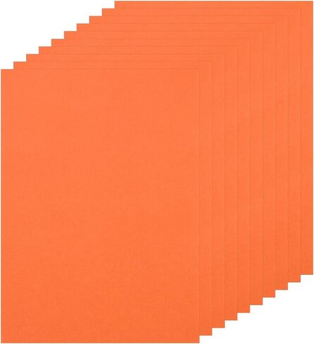 DMiotech 10 Pack 10 x 15 Inch Sanded Pastel Art Papers Orange Cardstock Papers 160GSM Scrapbooking Pastel Papers for Creative Invitations Crafts Office Home DIY in Saudi Arabia