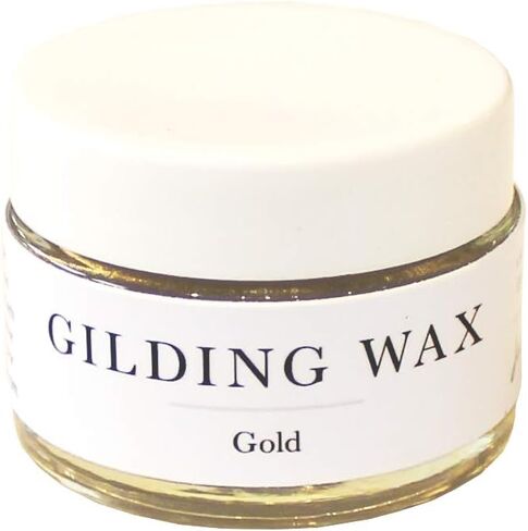 Jolie Gilding Wax – Metallic Finish for Furniture, Hardware, and Décor, Gold, 1 Ounce [30ml] in Saudi Arabia