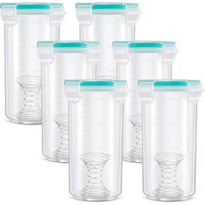 Touch up Paint Container Touch up Cups Paint Storage Cups with Lids Storage Containers Airtight Container with Stainless Steel Mixing Ball for Repainting Leftover, 13 oz(4 Pieces)