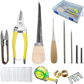 CCFREELIFE Basket Weaving Tools kit, 20 Pcs Basket Weaving Supplies with User-Friendly Design, Basket Making Supplies for DIY Handcraft and Pine Needle Basket Weaving