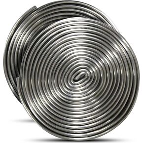 5/64" Round U Hobby Came | Lead Came 12 ft for Stained Glass Projects | Adds Strength & Structure | Perfect for Small Glass Projects & Suncatchers | Gives a Professional, Finished Look