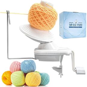 Yarn Winder, Yarn Ball Winder, Easy-to-Install Yarn Cake Winder Efficiently Make Neat 3.5 oz Yarn Cake, Sturdy ABS Yarn Winder for Crocheting with Lower Noise,The Helper for Knitting Enthusiast in Kuwait