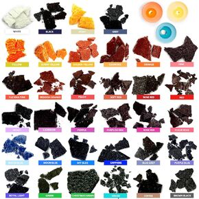 Ziosxin Candle Dye 34 Colors Set, Candle Color Dye for Soy Wax& More Vegetable Wax Dye,Candle Dyes for Candle Making Candle Color Dye High Safety, Easy-Cleaning & Portable in Kuwait