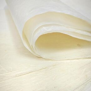 50 Sheets A4 Mulberry Paper Natural Fiber Rice Paper Art Decorative Paper Design Arts Origami Supplier Handmade Paper DIY Crafts.