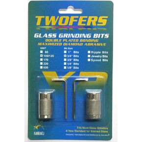 Aanraku Glass Grinding Bit 3/4 Inch Twofers Stained Glass Mosaic Supplies