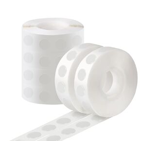 Phinus 3000 Pieces Glue Dots, Balloon Tape, Sticky Dots, Balloon Glue Dots, Glue Dots Double Sided, Balloon Sticky Dots, for Balloons Craft Sticky, for Wedding Decoration or Stick Photos