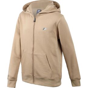 New Balance Boys' Active Sweatshirt - Zip-Up Fleece Hoodie Sweatshirt - Performance Activewear Sweatshirt for Boys (8-20)