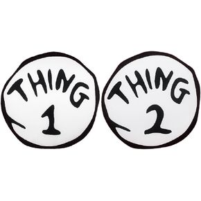 Thing 1 2 Large 2 Pieces Iron On Patch Halloween Costume Accessories Standard in Kuwait